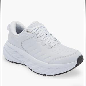 Bondi SR Water Resistant Running Shoe (Women)
HOKA size 5.5 white